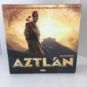 Aztlan Conquest & Civilization Aztecs Board Game New Open Box Ares 2012 Complete
